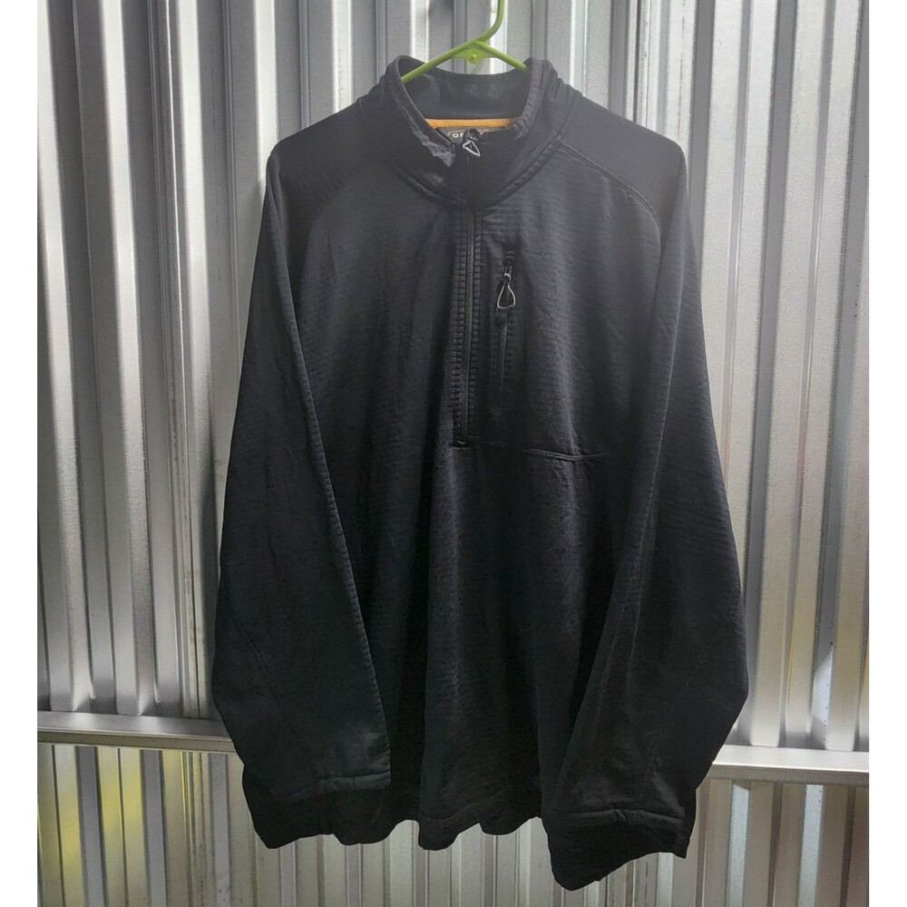 Orvis 1/4 Zip Pullover Horseshoe Hills Athletic Men's Sweater Black Size XXL - Picture 4 of 10